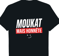 T-shirt Moukat Mais Honnête franc-parler créole île de la Réunion 974