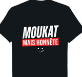 T-shirt Moukat Mais Honnête franc-parler créole île de la Réunion 974