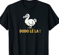 T-shirt Dodo Lé La emblème île de la Réunion 974