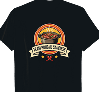 T-shirt Team Rougail Saucisse humour cuisine créole île de la Réunion 974