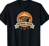 T-shirt Team Rougail Saucisse humour cuisine créole île de la Réunion 974