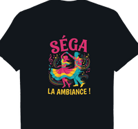 T-shirt Séga La Ambiance danse créole fête île de la Réunion 974