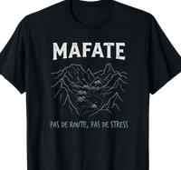 T-shirt Mafate Pas De Route Pas De Stress cirque île de la Réunion 974