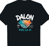 T-shirt Dalon Pou La Vi amitié créole île de la Réunion 974