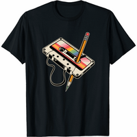 Cassette De Déguisement De Fête Rétro Des Années 80 Et 90 T-Shirt
