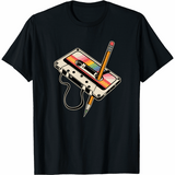Cassette De Déguisement De Fête Rétro Des Années 80 Et 90 T-Shirt