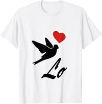 ❤️ Love Duo Couple – Design LO avec Colombe et Cœur