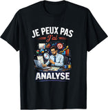 📊 Je Peux Pas J’ai Analyse – Design Humour Data & Travail