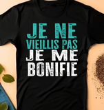 Je ne vieillis pas, je me bonifie T-Shirt homme Anniversaire