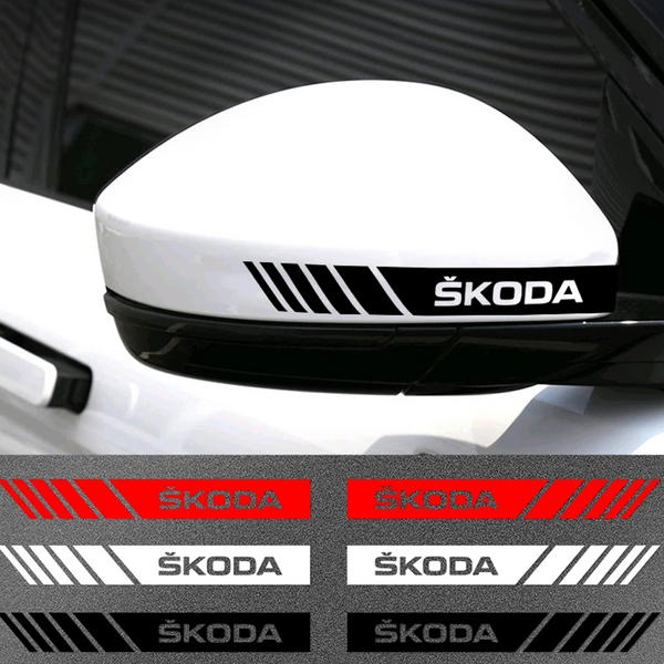 Ajoutez un Style Sportif à votre Skoda avec ces 2 Stickers VRS pour Ba –  Myachetealy