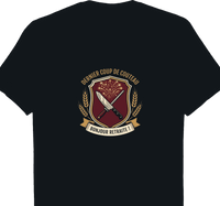T-Shirt Noir cadeau pour Boucher à la retraite homme