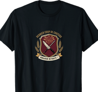 T-Shirt Noir cadeau pour Boucher à la retraite homme