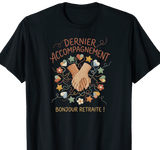 T-shirt Educateur spécialisé cadeau retraite coupe homme noir