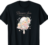 T-shirt Esthéticienne cadeau retraite coupe homme noir