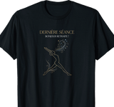 t-Shirt noir femme pour Kinésithérapeute à la retraite