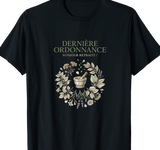 T-shirt pharmacienne cadeau retraite coupe femme noir
