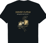 T-shirt Serveuse cadeau retraite coupe Femme noir
