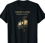 T-shirt Serveuse cadeau retraite coupe Femme noir