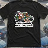 T-Shirt skoda fini la tournée nous lé en congé !