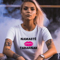T-shirt Humoristique NAMASTÉ TABARNAK
