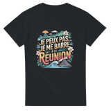 
T-shirt 974 unisex "Je peux pas, je me barre à La Réunion" – Le style des amoureux de l’île intense ! 🌋🌴