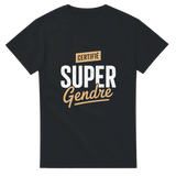T-shirt "Certifié Super Gendre" – Cadeau Homme Humour Drôle, Idée Parfaite pour un Beau-Fils au Top