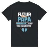 T-shirt "Futur Papa 2025" – Cadeau Drôle et Original pour Papa En Cours, Idée Cadeau Future Paternité