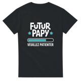 T-shirt "Futur Papy en Chargement" – Annonce Grossesse Originale et Humour