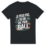T-shirt Je Peux Pas, J'ai un Vol pour Bali – Partez pour les tropiques avec style 🌴