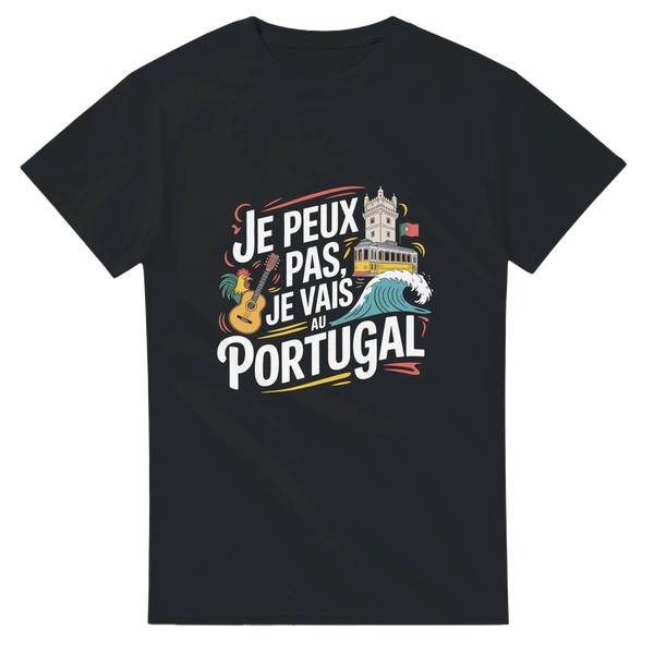 T-shirt Je Peux Pas, Je Vais Au Portugal – Entre soleil et culture 🇵🇹🌊