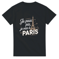 T-shirt Je Peux Pas, Je Vais à Paris – L’élégance à la française ! 🇫🇷