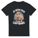 T-shirt Je m’en fous, je suis un capybara