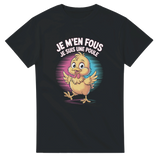 T-shirt Je m’en fous, je suis une poule