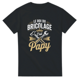 T-shirt LE ROI DU BRICOLAGE – Papy, Le Maître des Outils 🛠️👑