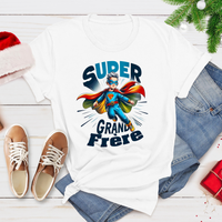 T shirt super Heroes grand frère annonce grossesse 2024