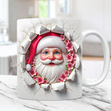 Mug 3D Noël Ajoutez une Touche de Magie à Votre Café - Myachetealy
