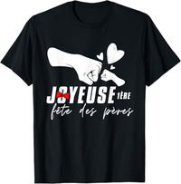 👶 T-shirt Joyeuse 1ère Fête des Pères – Cadeau Nouveau Papa