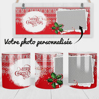 Mug Personnalisé Noël : Votre Instant Magique, Capturé sur Tasse - Myachetealy
