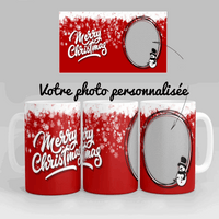 Vos Souvenirs, Notre Inspiration : Mug Personnalisé Noël Unique - Myachetealy
