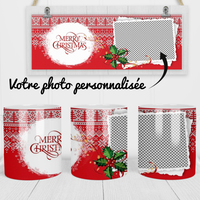 Mug Personnalisé Noël : Votre Instant Magique, Capturé sur Tasse - Myachetealy