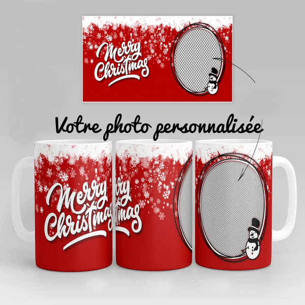Mug Personnalisé - Chat L'Heureux Noël, Que La Magie Des Fêtes Te Guid -  TESCADEAUX