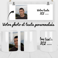 Tasse avec Photo Personnalisée - Mug Texte et Photo | Créez Votre Tasse Unique - Myachetealy