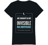 T-Shirt "Aide Soignante de Nuit — Invisible mais Indispensable" – Cadeau