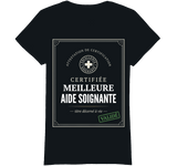 T-Shirt "Certifiée Meilleure Aide Soignante" – Cadeau Collègue Original