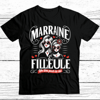 Le Cadeau Parfait pour la Meilleure Marraine et sa Filleule TShirt