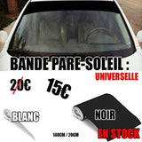 Sticker autocollant Bande pare-soleil universelle skoda - Myachetealy