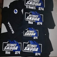 Tee Shirt "NOIR" Team Ultimate Skoda 974 - Myachetealy