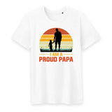 I Am A Proud Papa T-Shirt Design - Myachetealy