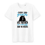 T shirt every son quotes his father in words and in deeds - Myachetealy
