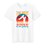 T shirt the best papa in the galaxy - Myachetealy